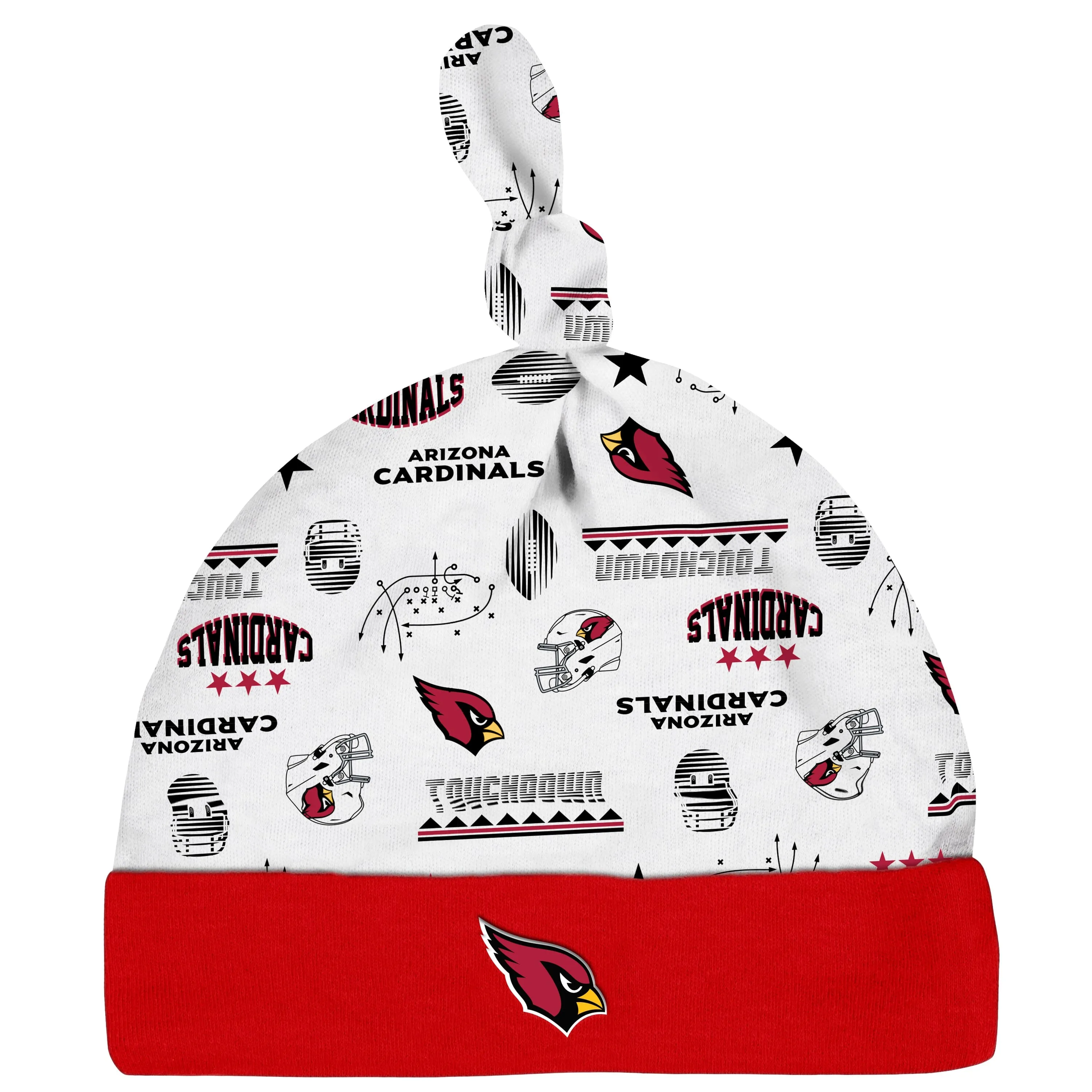 3-Piece Baby Boys Arizona Cardinals Bodysuit, Sleep 'N Play, and Cap Set