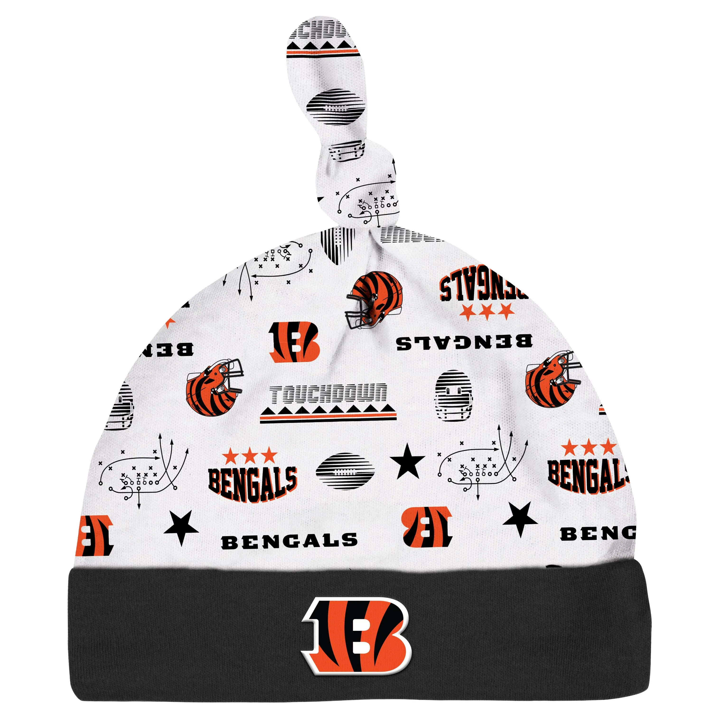 3-Piece Baby Boys Cincinnati Bengals Bodysuit, Sleep 'N Play, & Cap Set