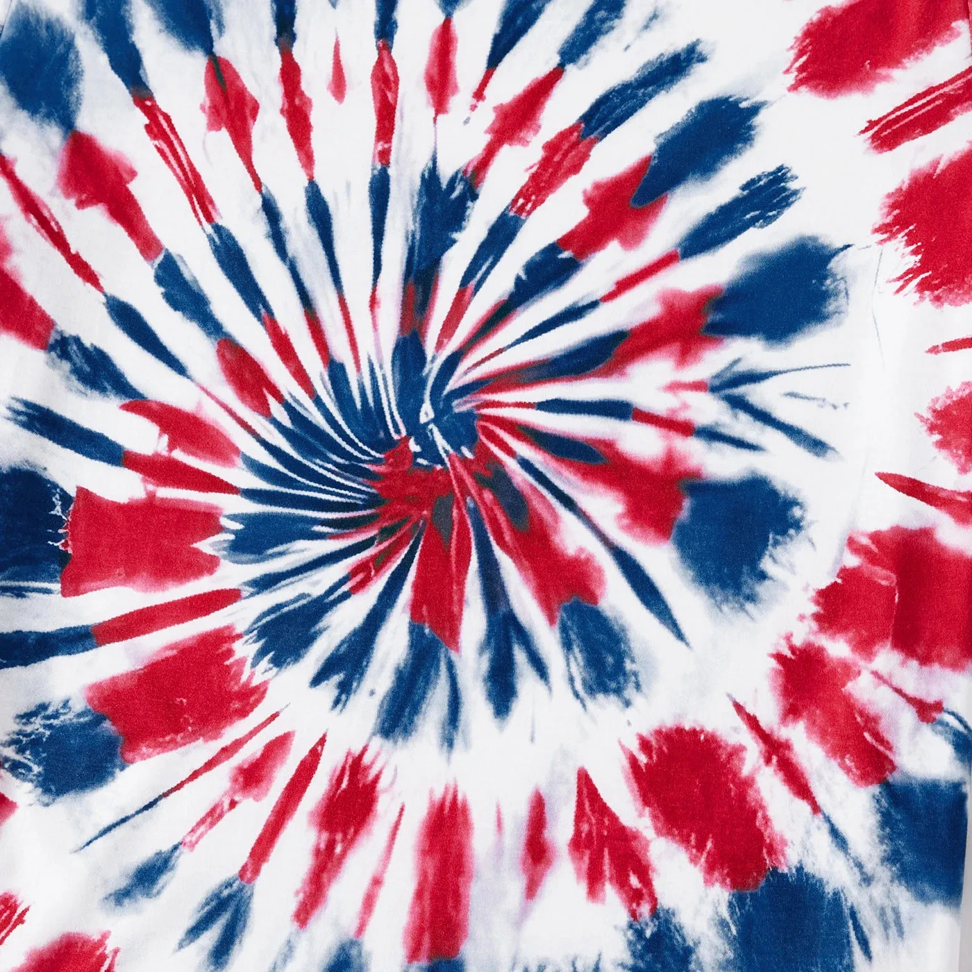 4th of July Independence Day Family Matching Tie Dye Short-sleeve Tee