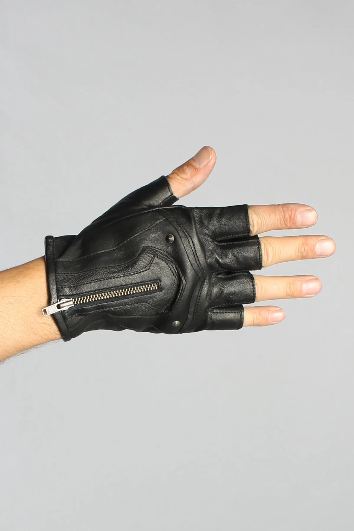 5D x Steam Trunk Mojo Moto Gloves - leather