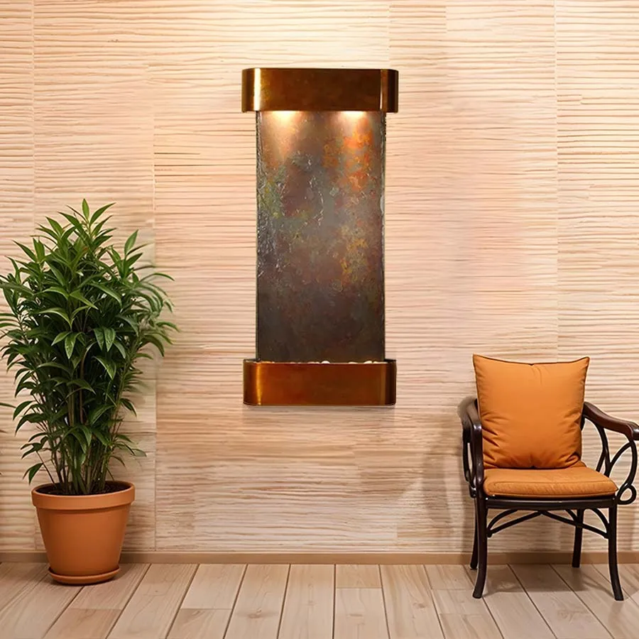 Adagio Cascade Springs Wall Water Fountain