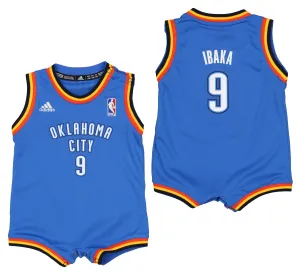 Adidas NBA Infants Oklahoma City Thunder Serge Ibaka #9 Replica Road Romper