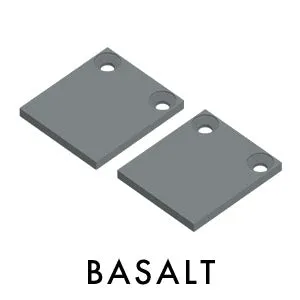 Aluminium Slat Screen Kit - Basalt colour, 1800mm high x 3000mm wide,  Slat fence panel,