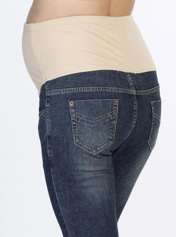 Angel Maternity Jeans in Straight Cut - Size XS Only