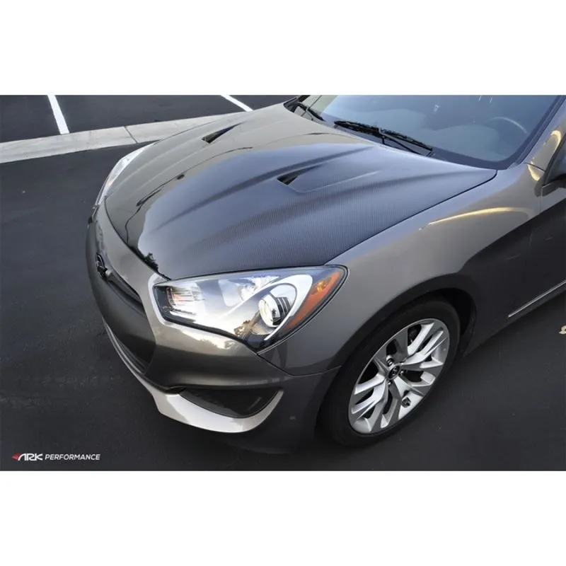 ARK Legato Hood Hyundai Genesis Coupe 2.0L / 3.8L (13-16) Fiberglass or Carbon Fiber