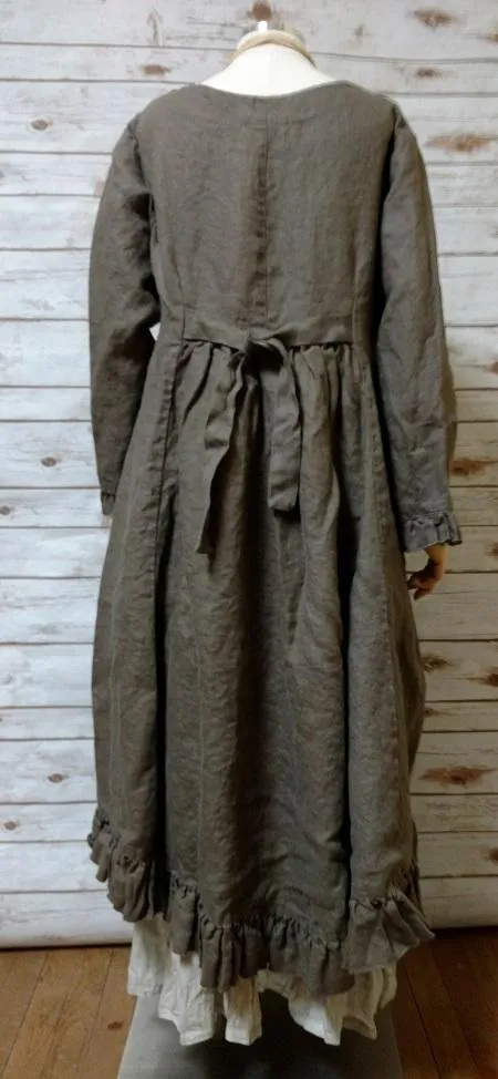 Autumn Coat in Linen