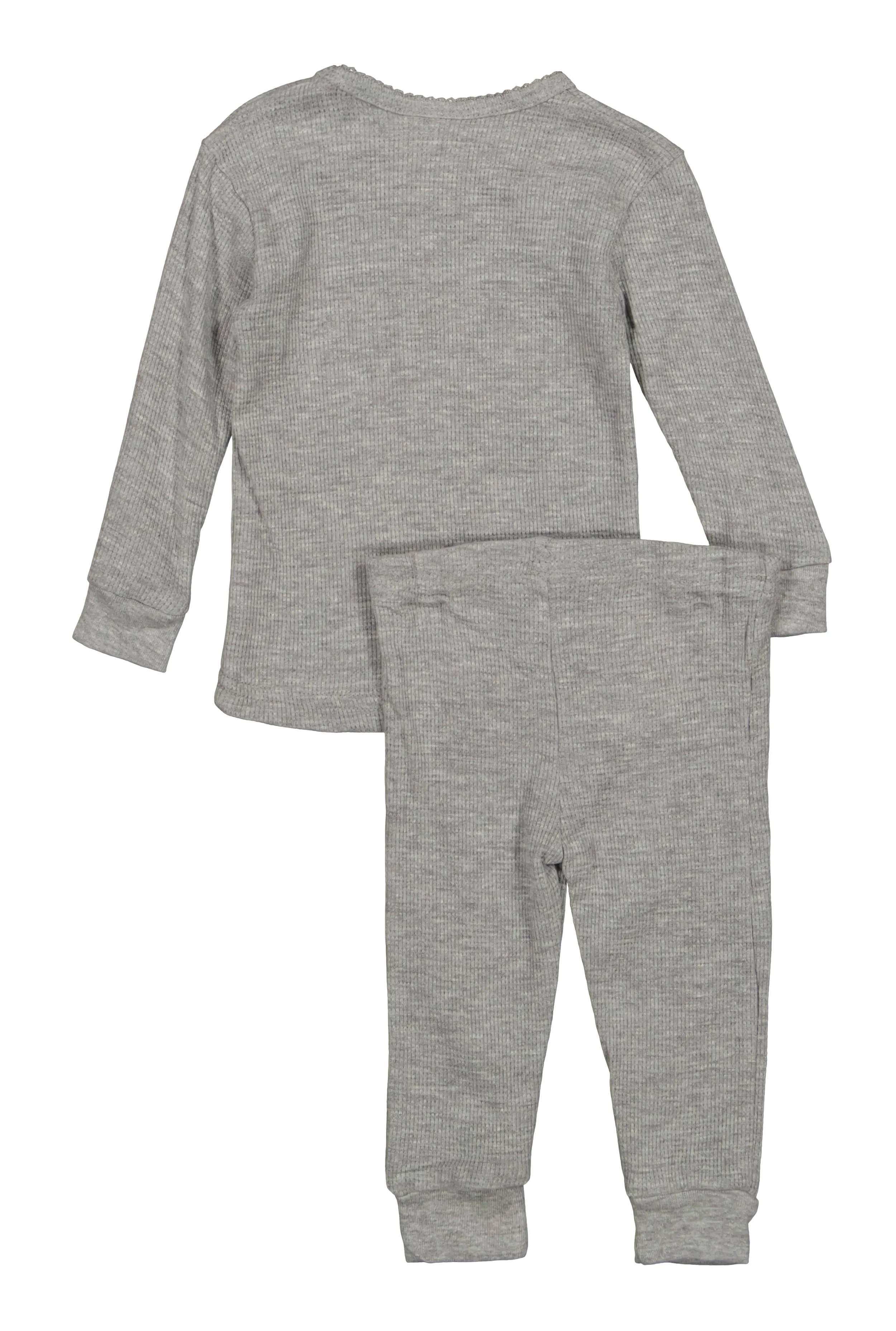 Baby Girls 12-24M Thermal Top and Pants Set