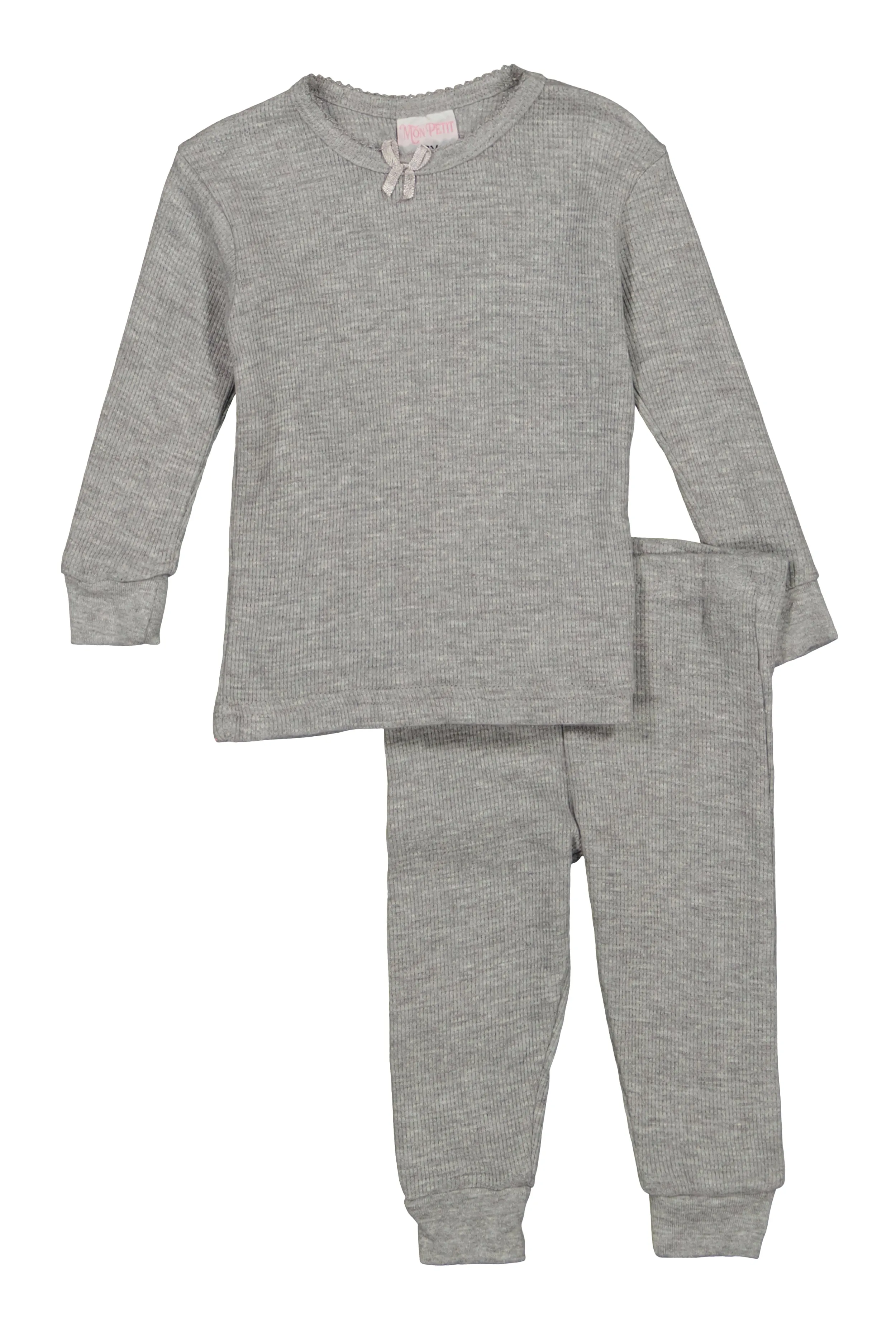 Baby Girls 12-24M Thermal Top and Pants Set