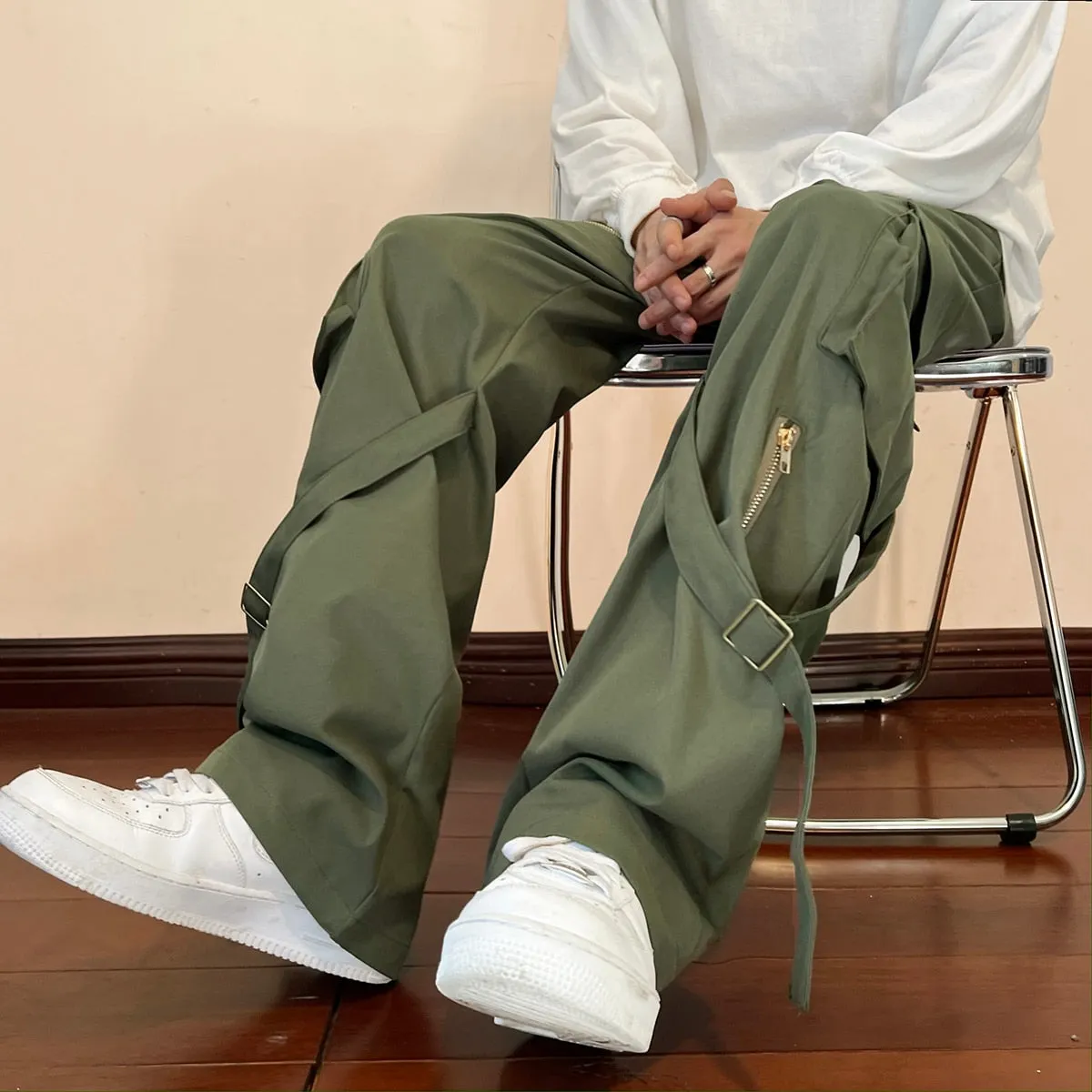 Baggy Cargo Green Pants