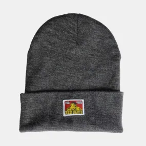 Ben Davis Cuffed Knit Beanie Charcoal Heather