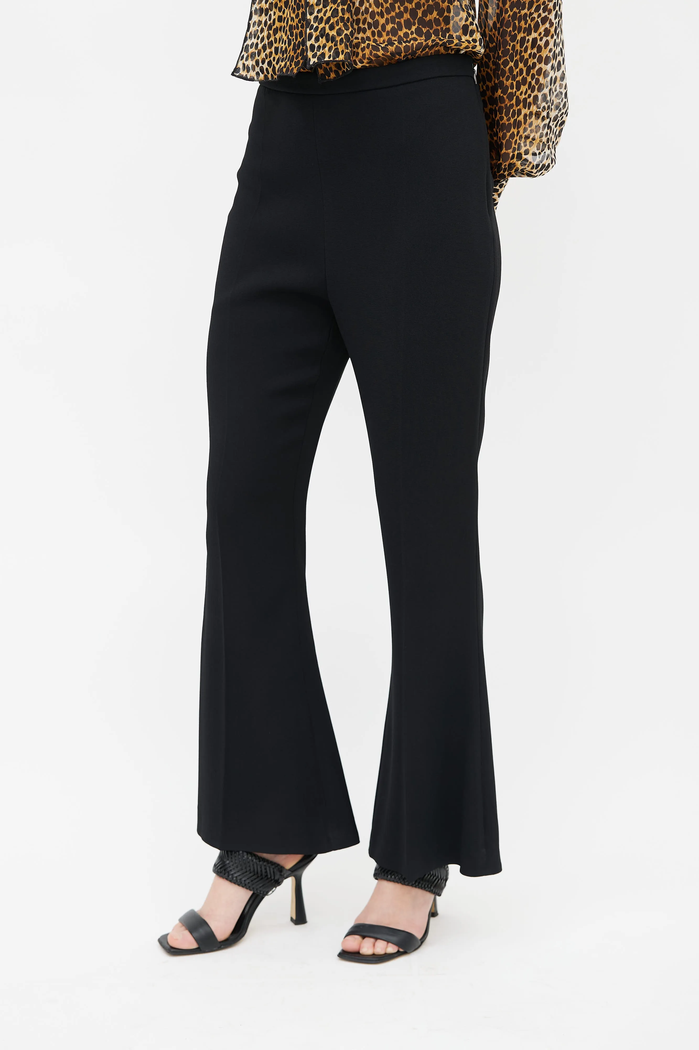 Black Flared Pant