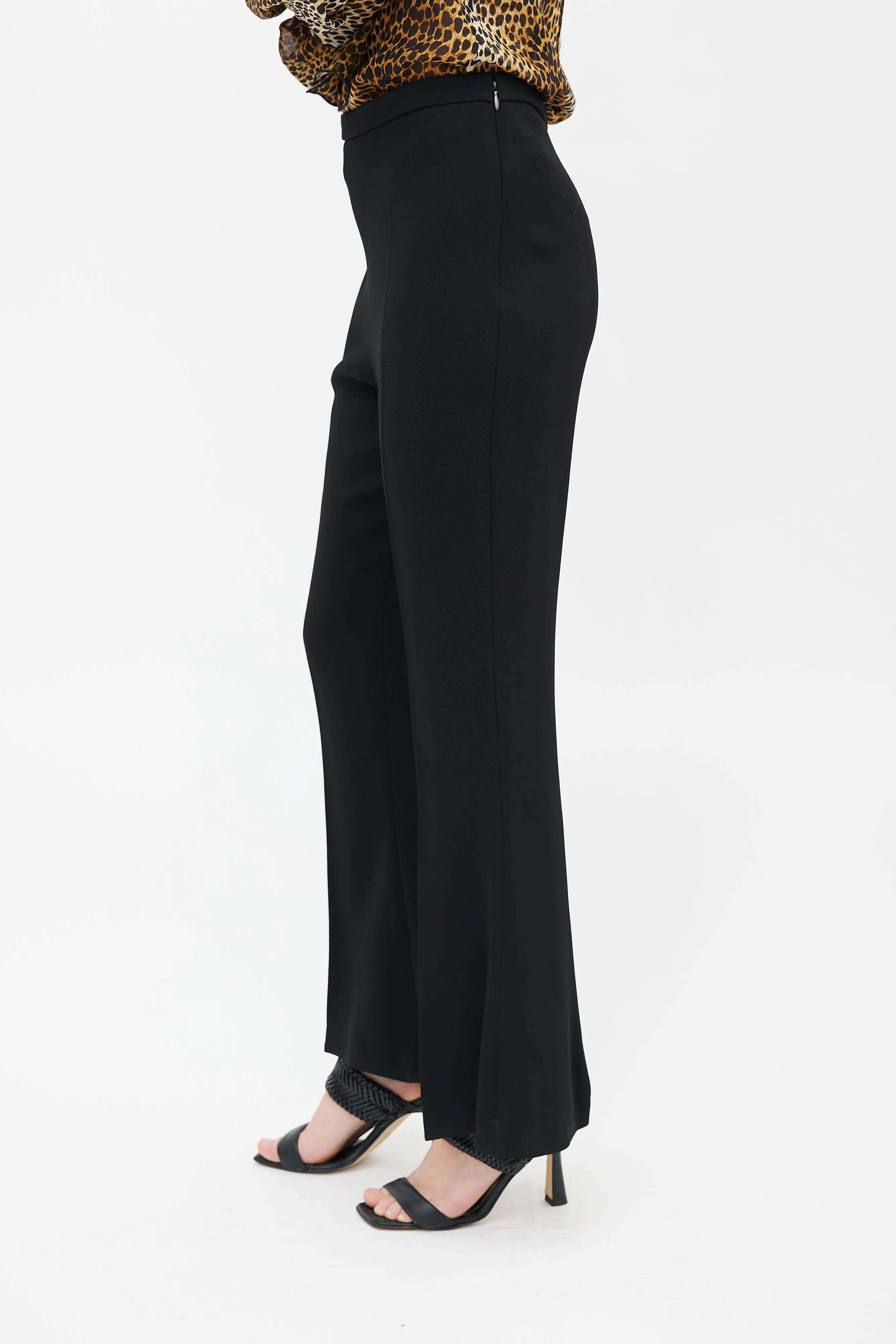 Black Flared Pant