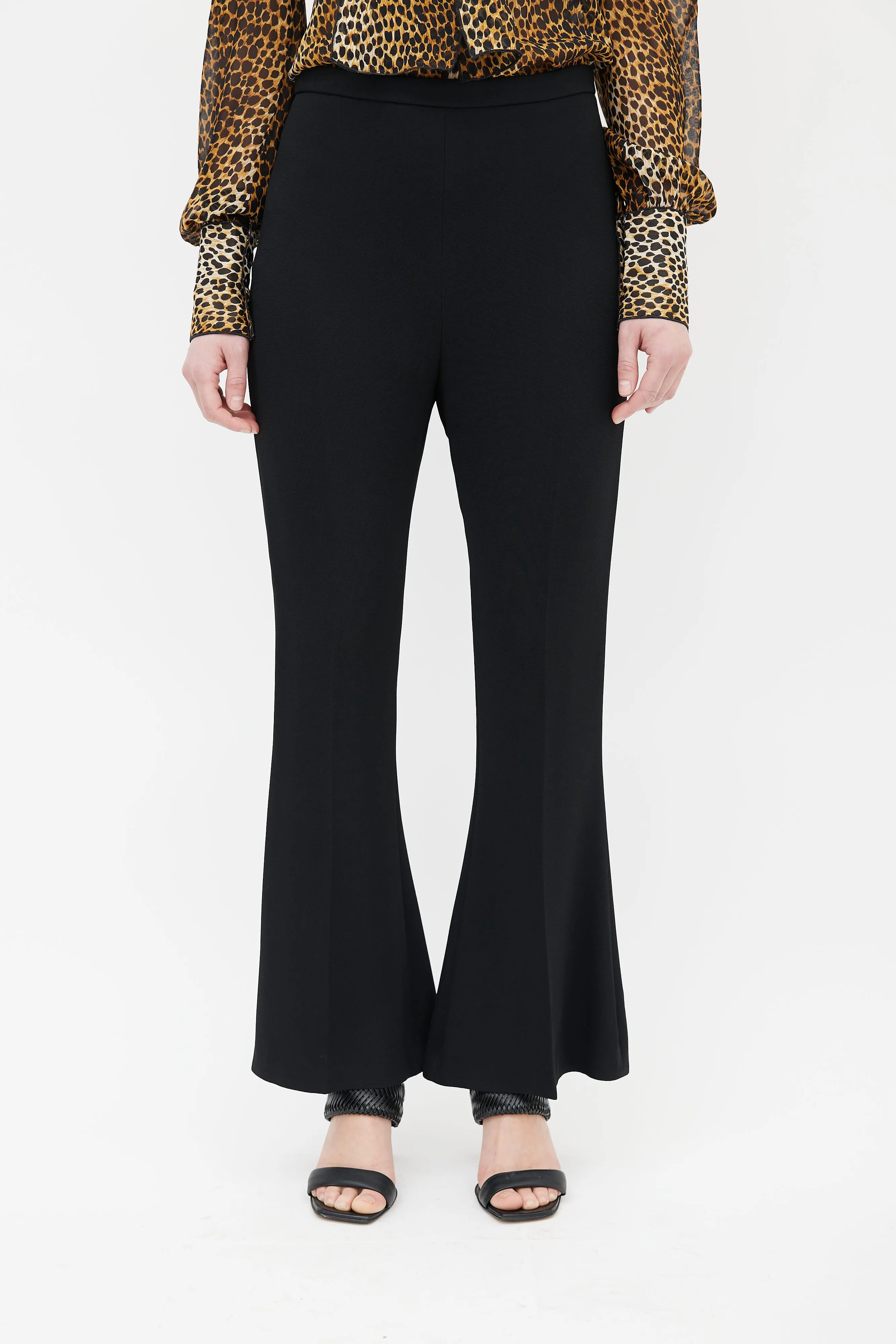 Black Flared Pant