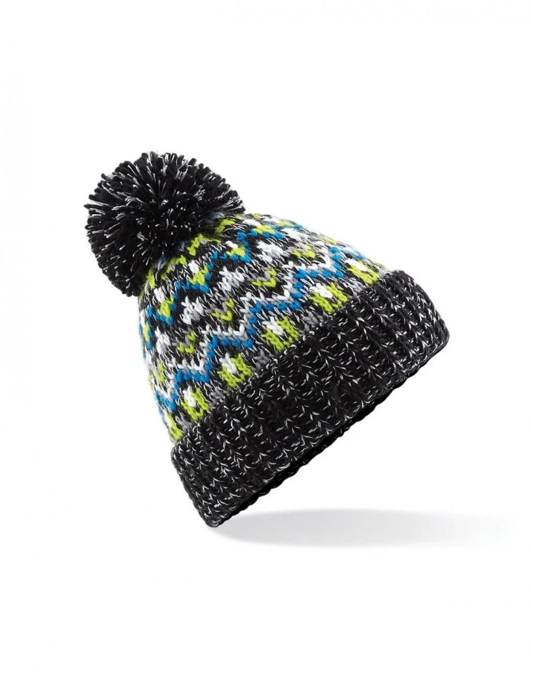 Blizzard Bobble Beanie | LIQUORICE ZING