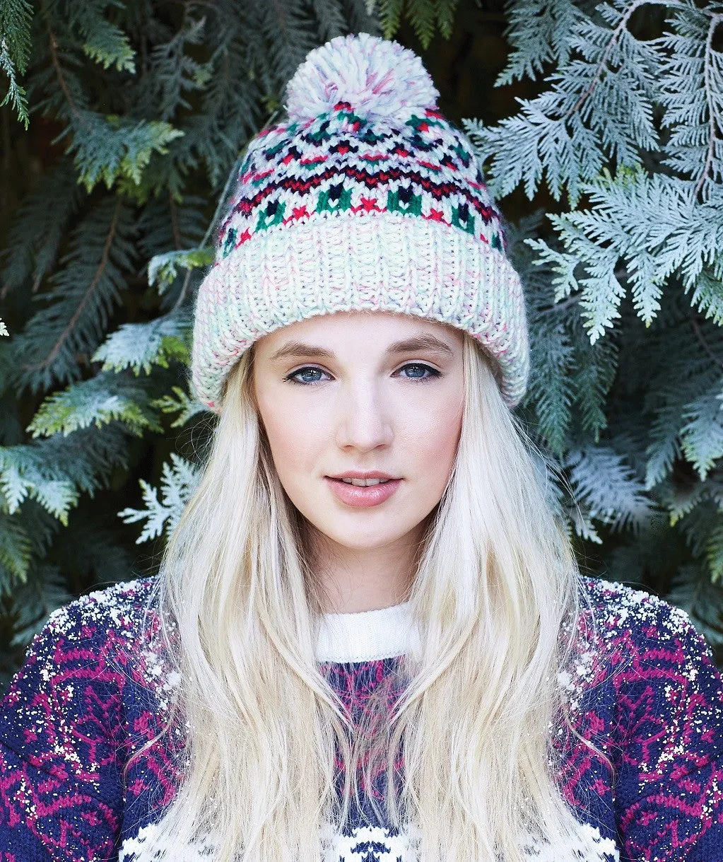 Blizzard Bobble Beanie | LIQUORICE ZING