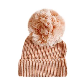 Blossom & Pear Mini Knit Beanie - Pink Lemonade