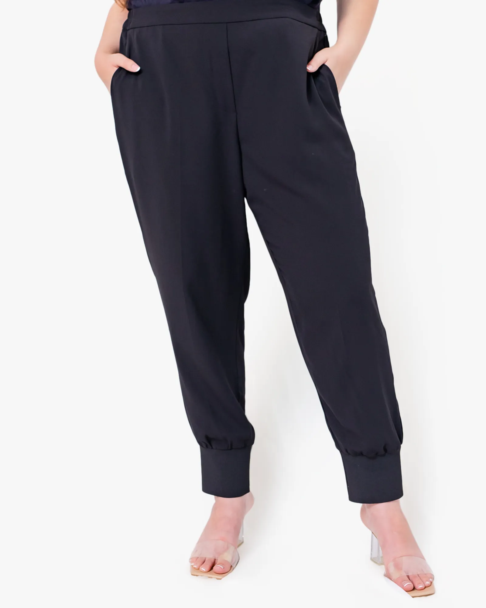 Brooke Jogger Dress Pant | Black