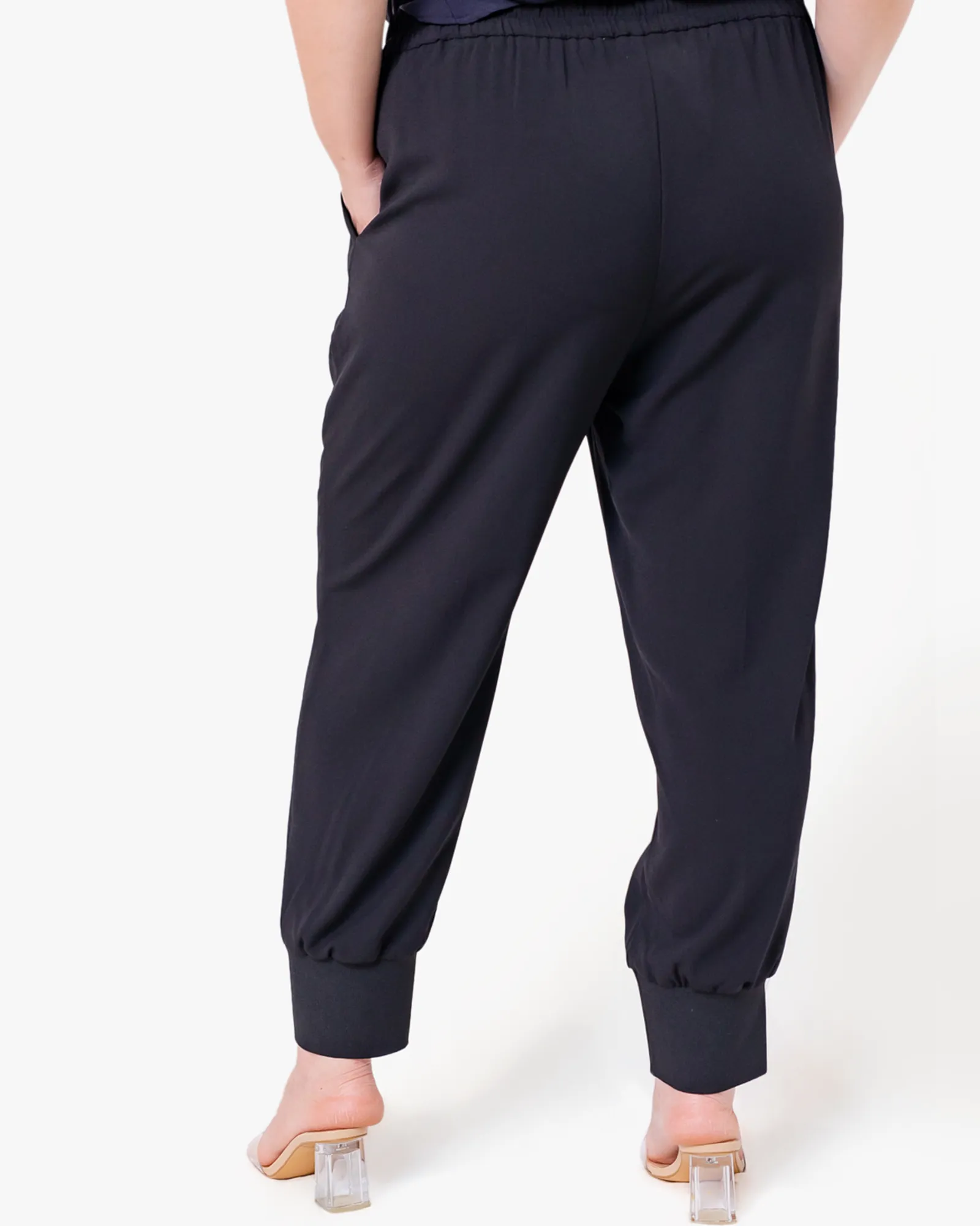 Brooke Jogger Dress Pant | Black