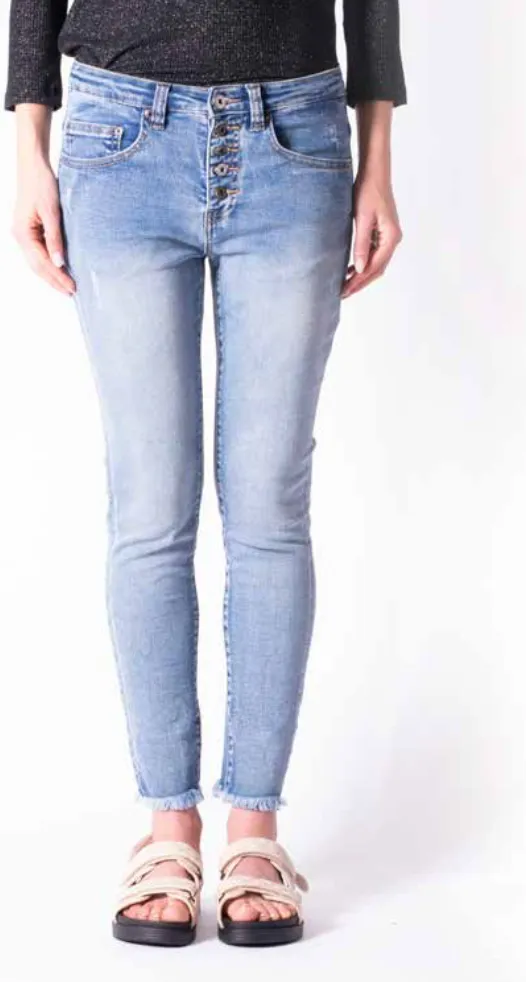 Buttercup Light Blue Denim Jean