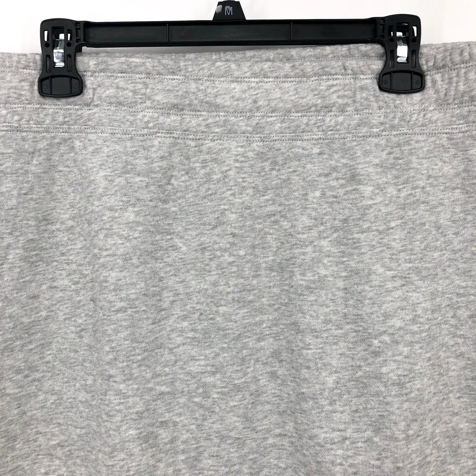 CALVIN KLEIN PERFORMANCE Women's Eco-Terry Skirt M Heather Grey Pull on NWT