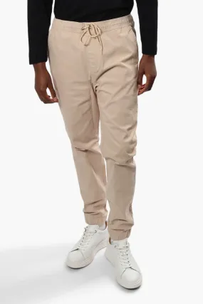 Canada Weather Gear Tie Waist Jogger Pants - Cream