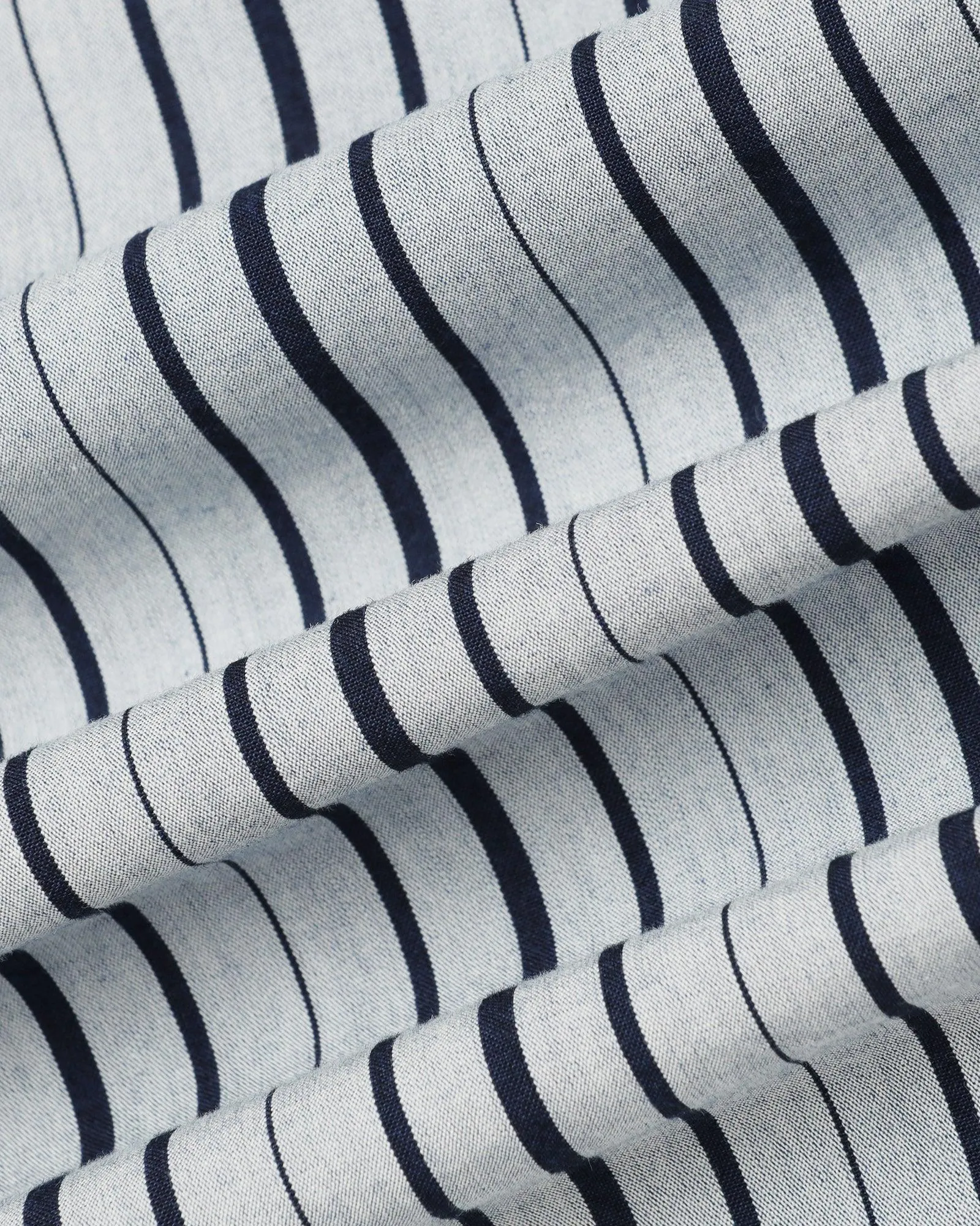 Casual Indigo Stripe Shirt - Elvan