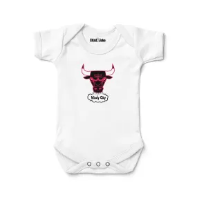 Chicago Bulls Hardwood Classics Logo Bodysuit