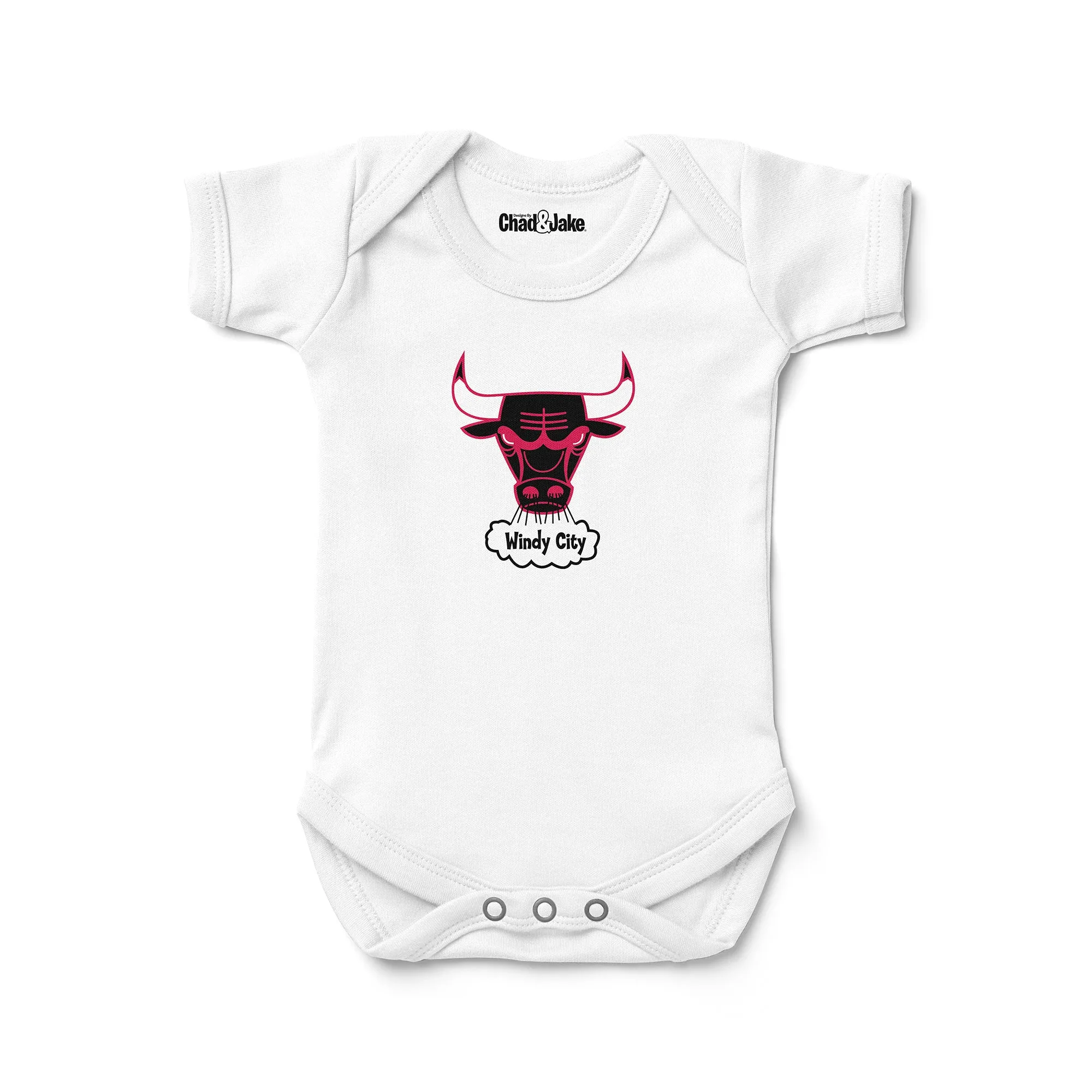 Chicago Bulls Hardwood Classics Logo Bodysuit