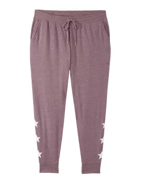 Chrystie Jogger | Purple / White