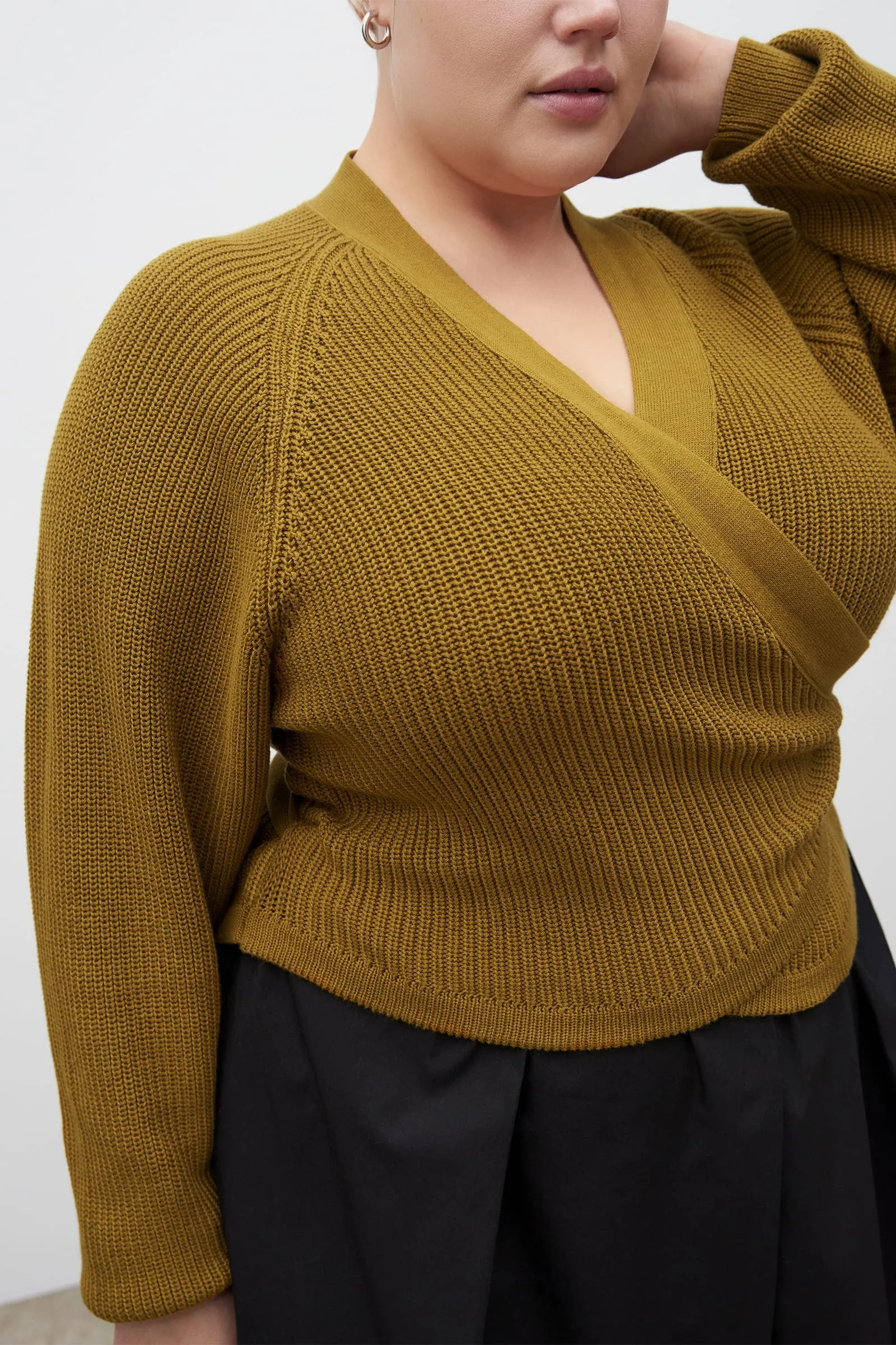 Composure Cardigan - Chartreuse