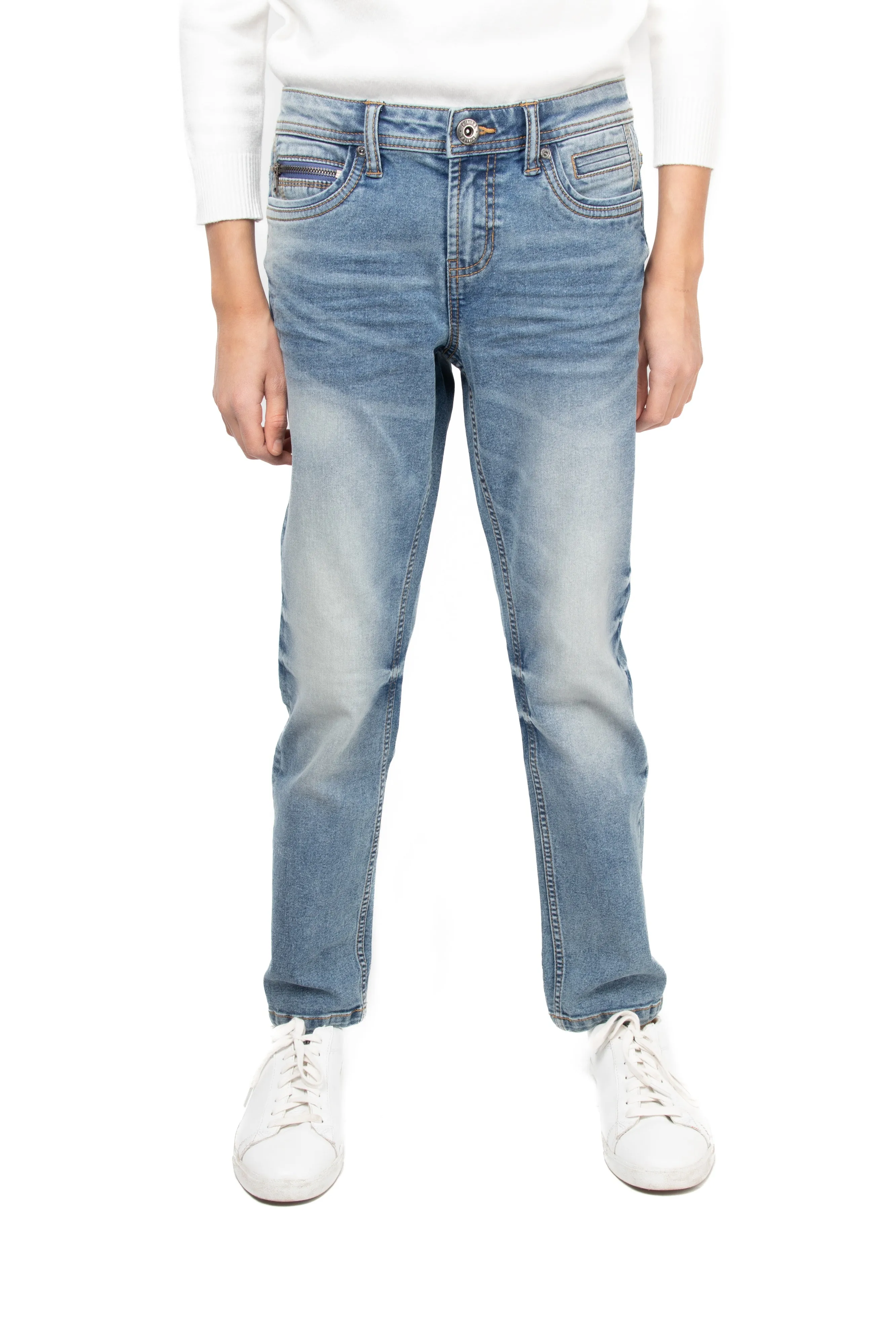 Cultura Slim Wash Denim Jeans For Boys