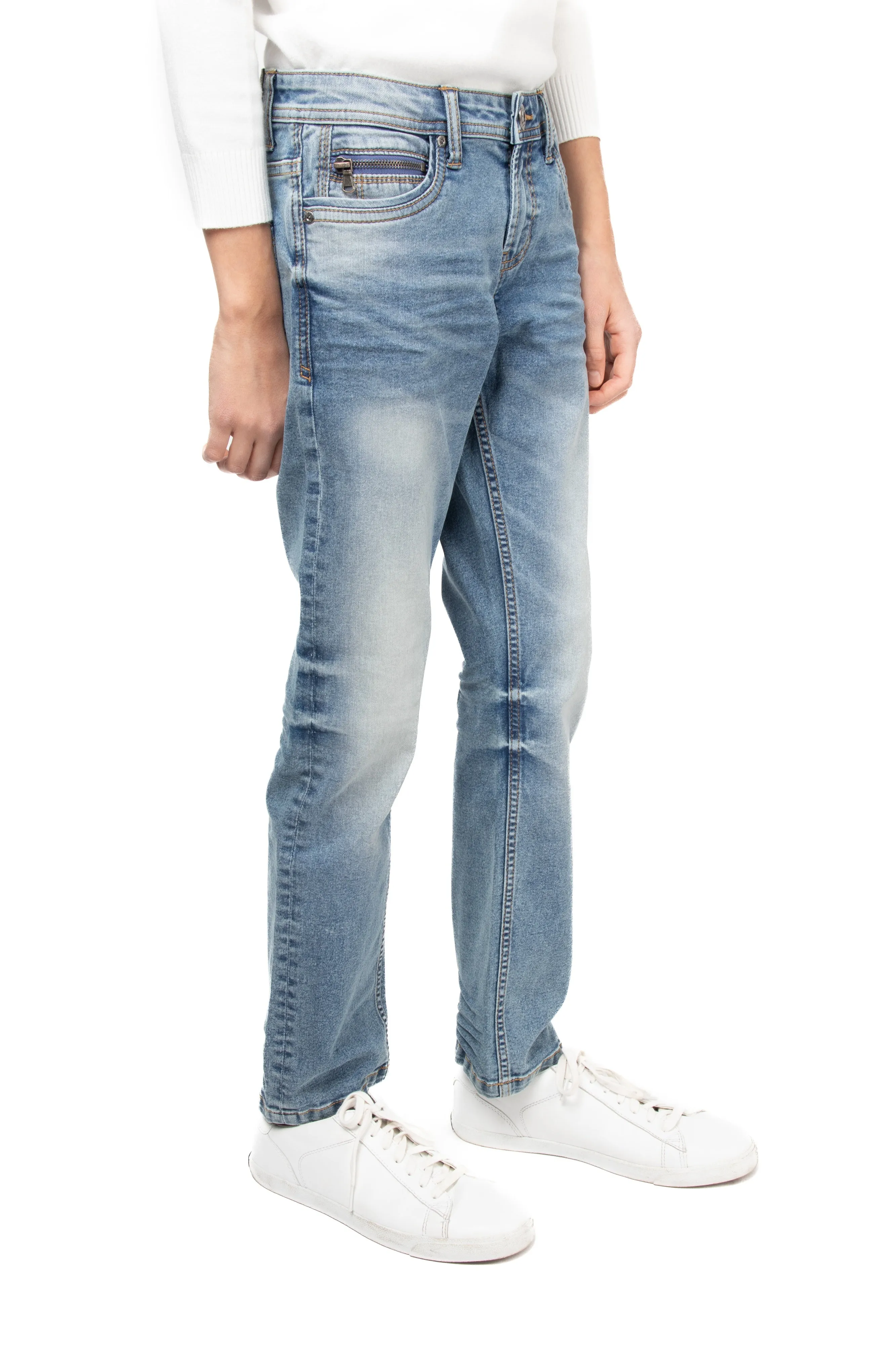 Cultura Slim Wash Denim Jeans For Boys