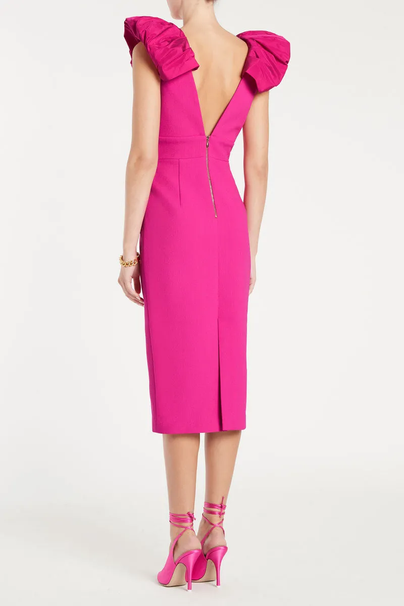 Cupid's Bow Midi Dress