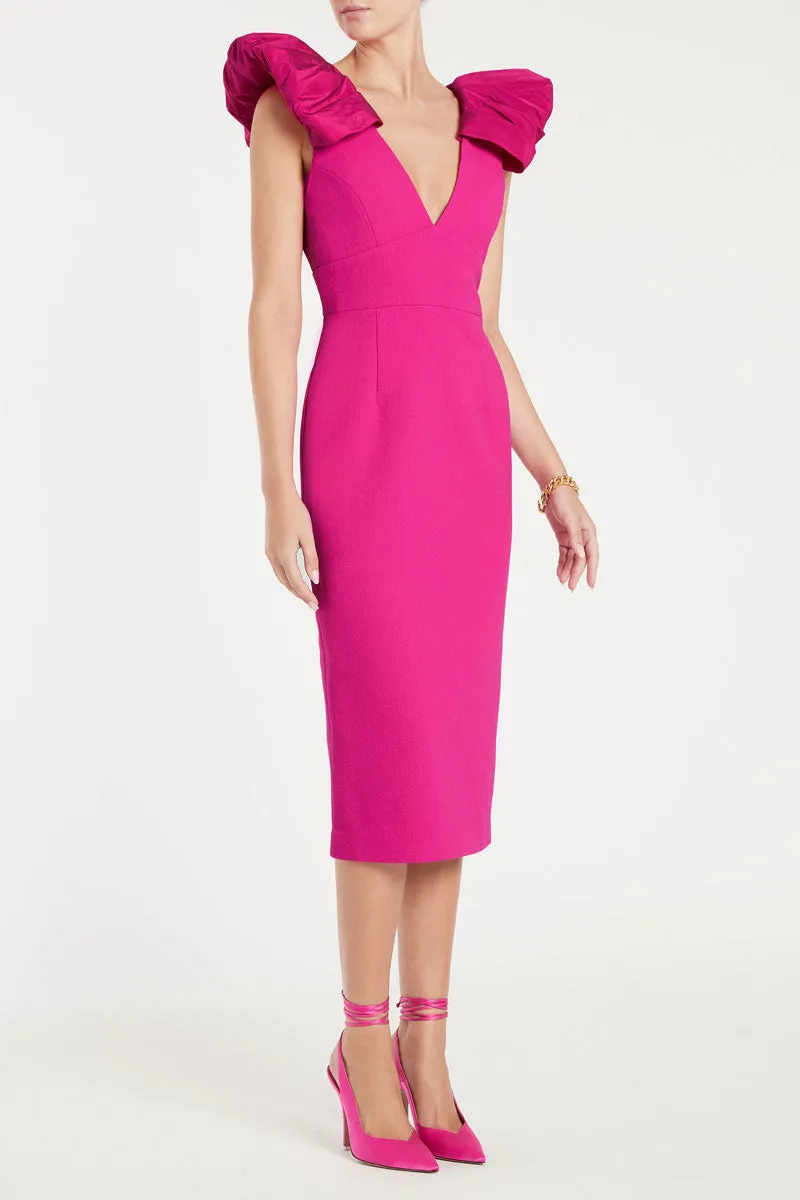 Cupid's Bow Midi Dress