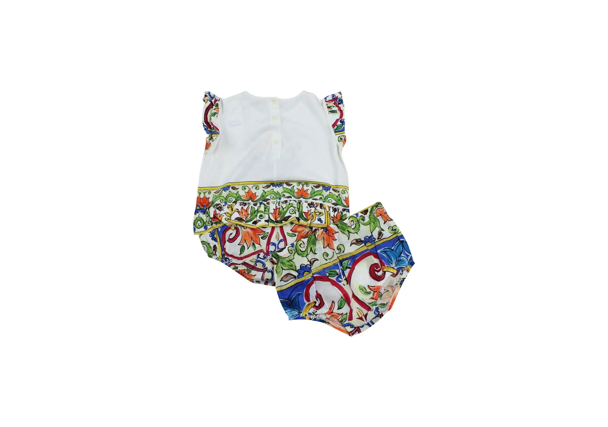 Dolce & Gabbana, Baby Girls Romper & Bloomers Set, 18-24 Months