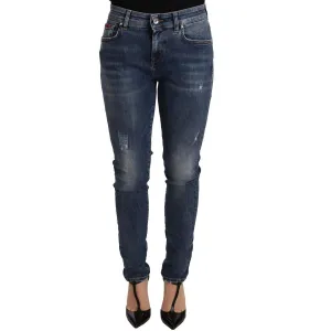 Dolce & Gabbana Elegant Slim-Fit Distressed Skinny Jeans