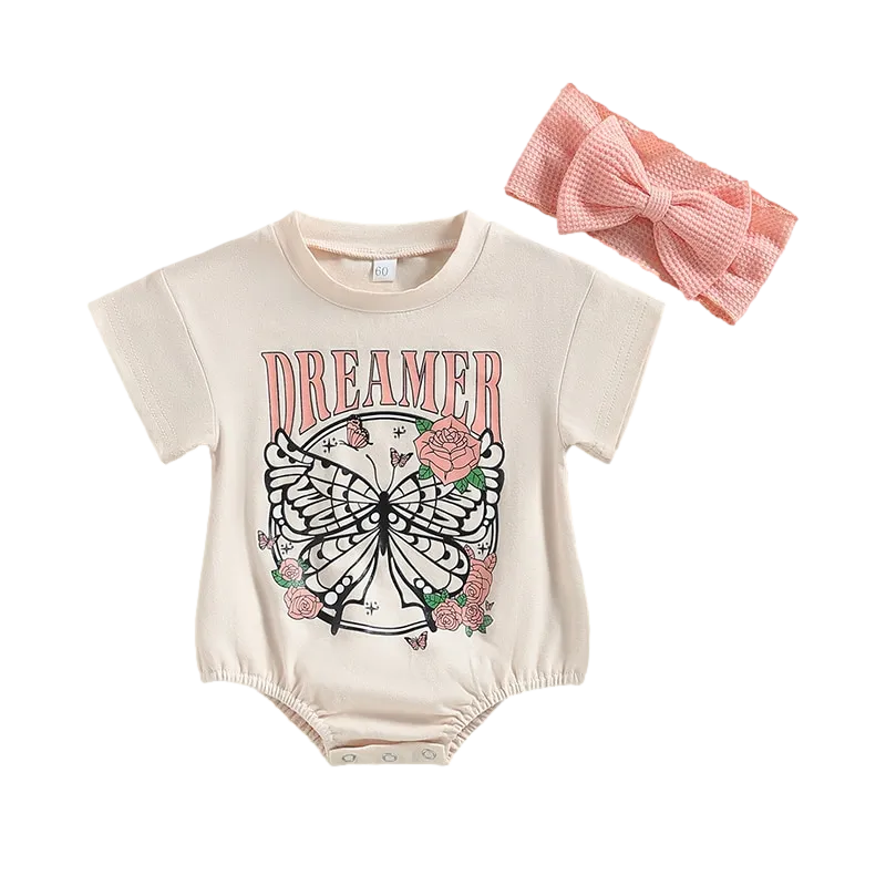 Dreamweaver - Girls Dreamer Bodysuit & Bowknot