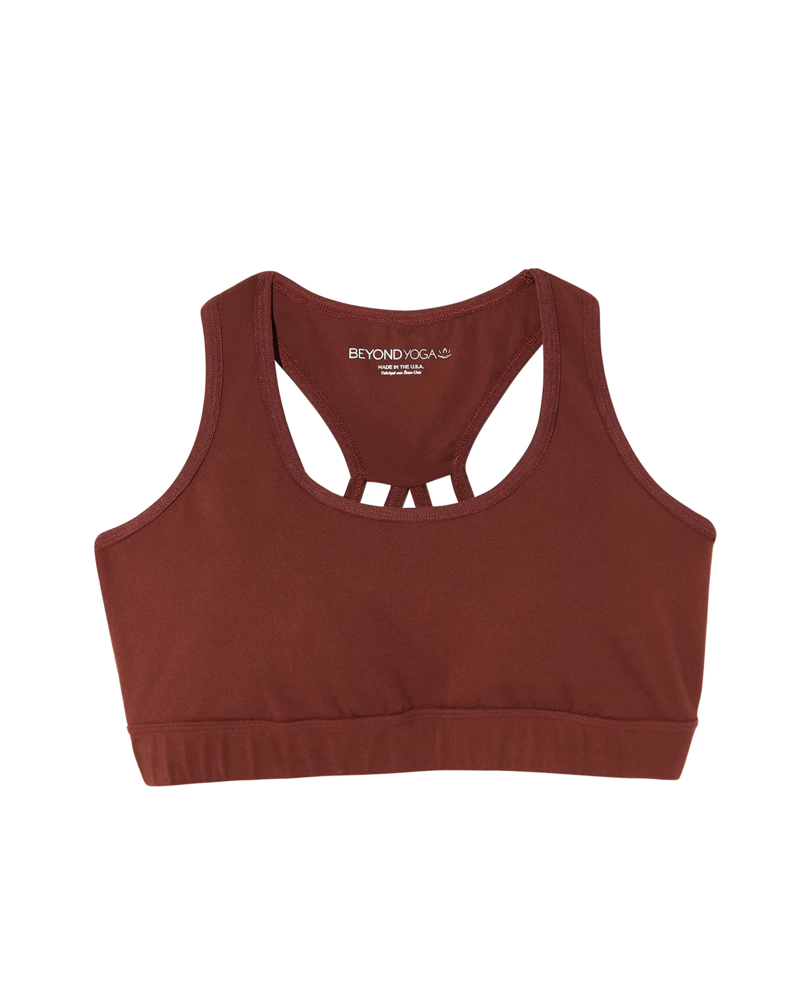 Elbe Sports Bra | Burgundy