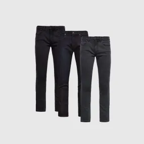 Everyday Slim Comfort Stretch Jeans 3-Pack