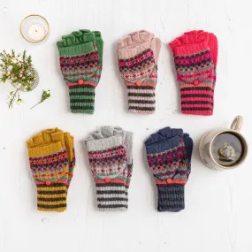 Fabulous Fairisle Knit Gloves