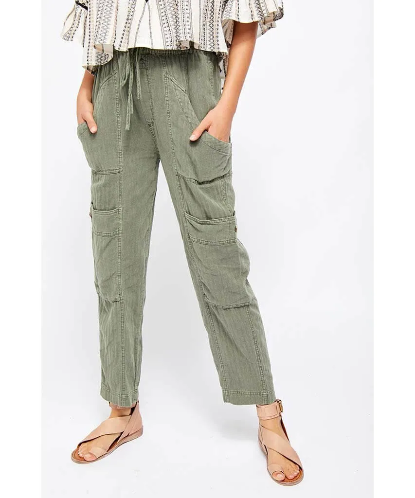 Feelin' Good Utility Pull On Pant Eden