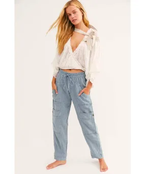 Feelin' Good Utility Pull On Pant Sea Spray