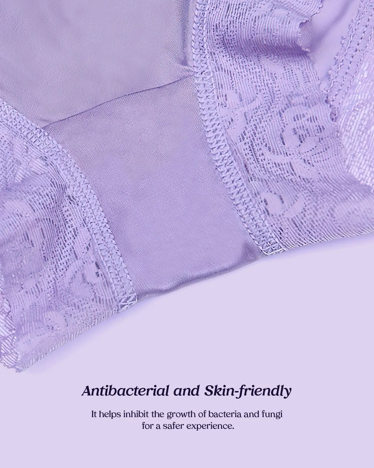 FEELITS Royal Mulberry Silk. Extreme Comfort Mid-Waist Knitted Hipster silk panties For Women