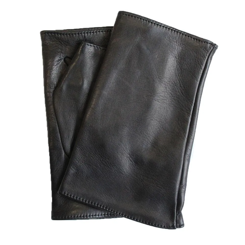 Fergie Cuff - Women’s Silk Lined Leather Gloves