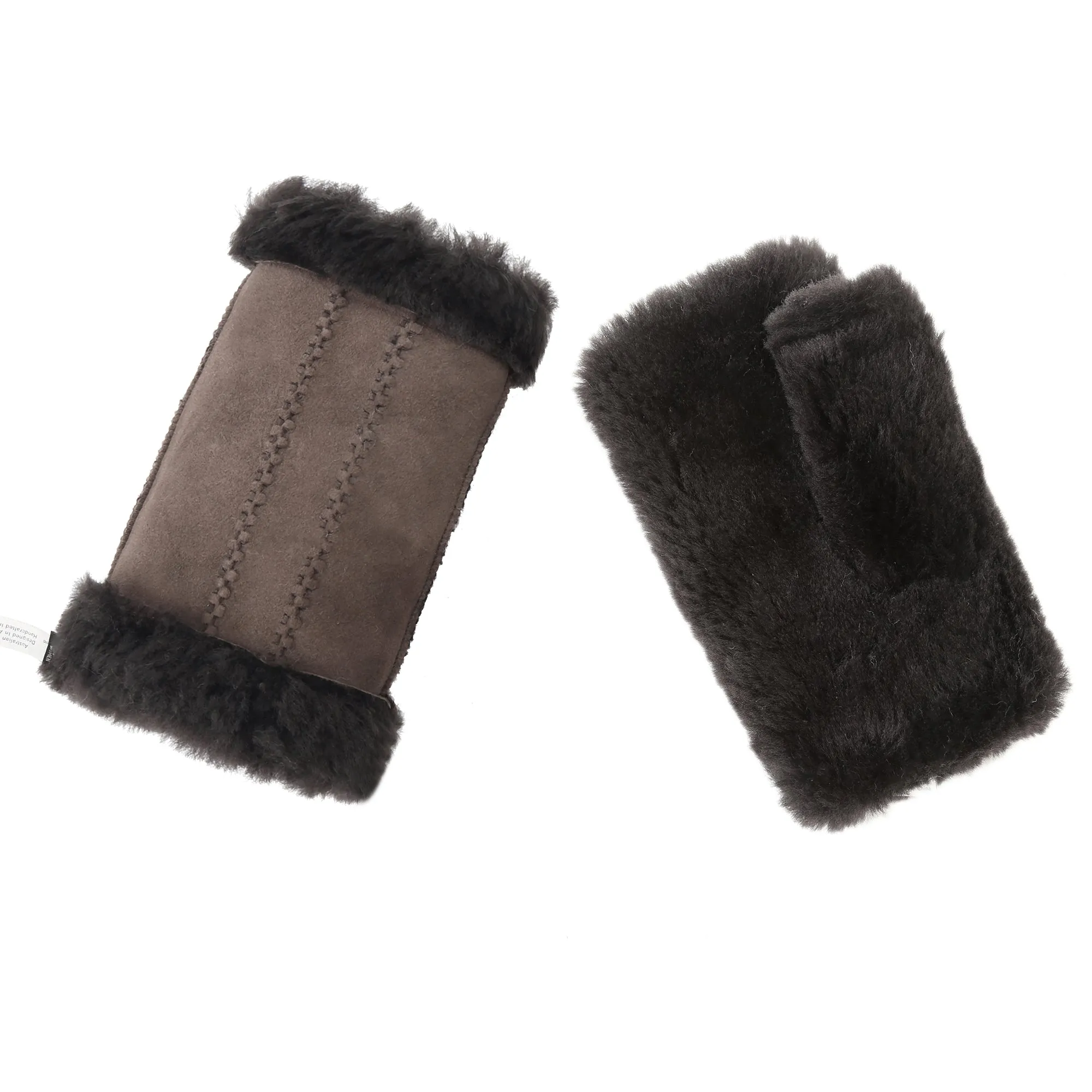 Fingerless Sheepskin UGG Mittens