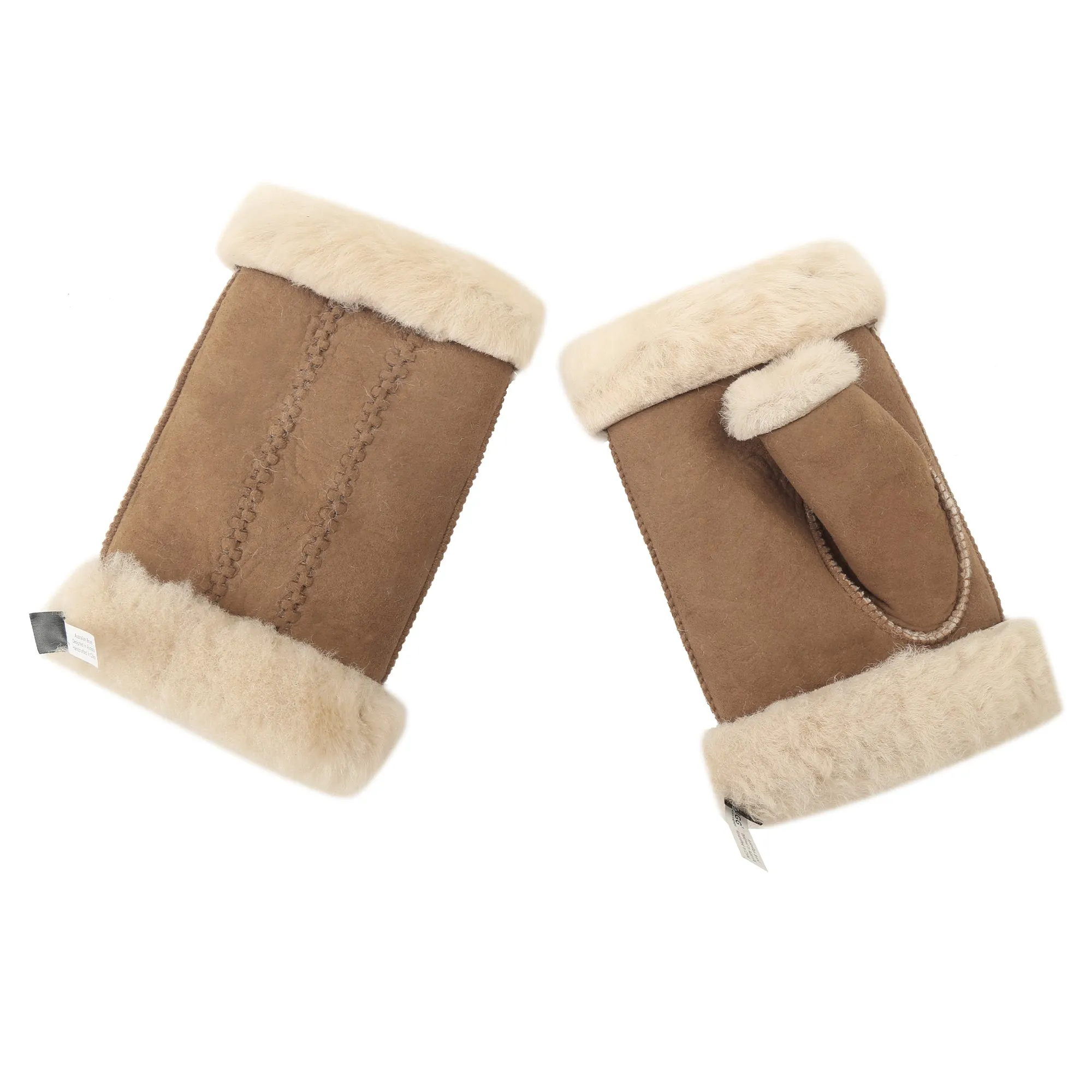 Fingerless Sheepskin UGG Mittens