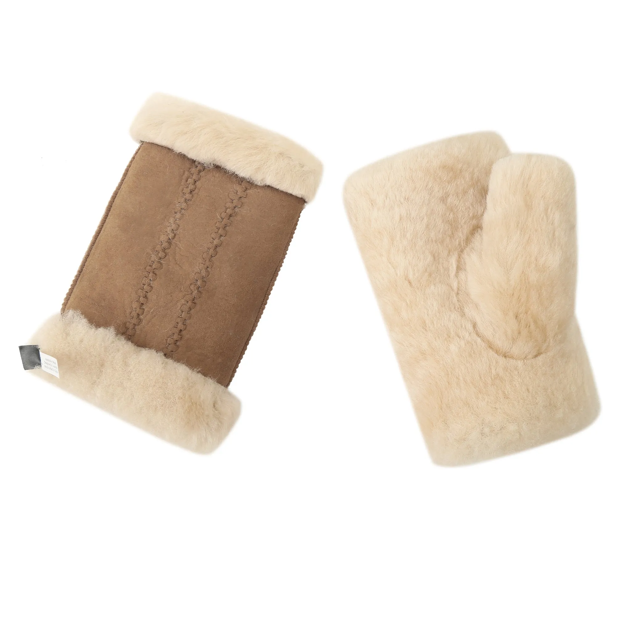 Fingerless Sheepskin UGG Mittens