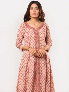 Fiza Bahaar Flared Kurta