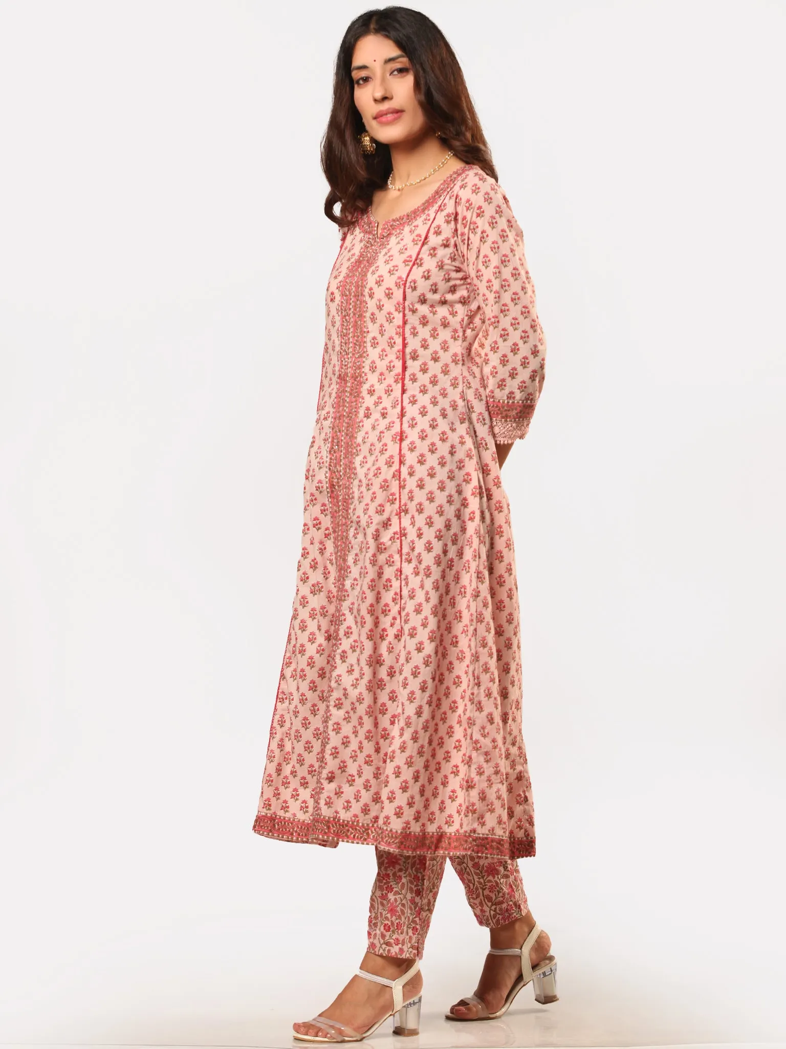 Fiza Bahaar Flared Kurta