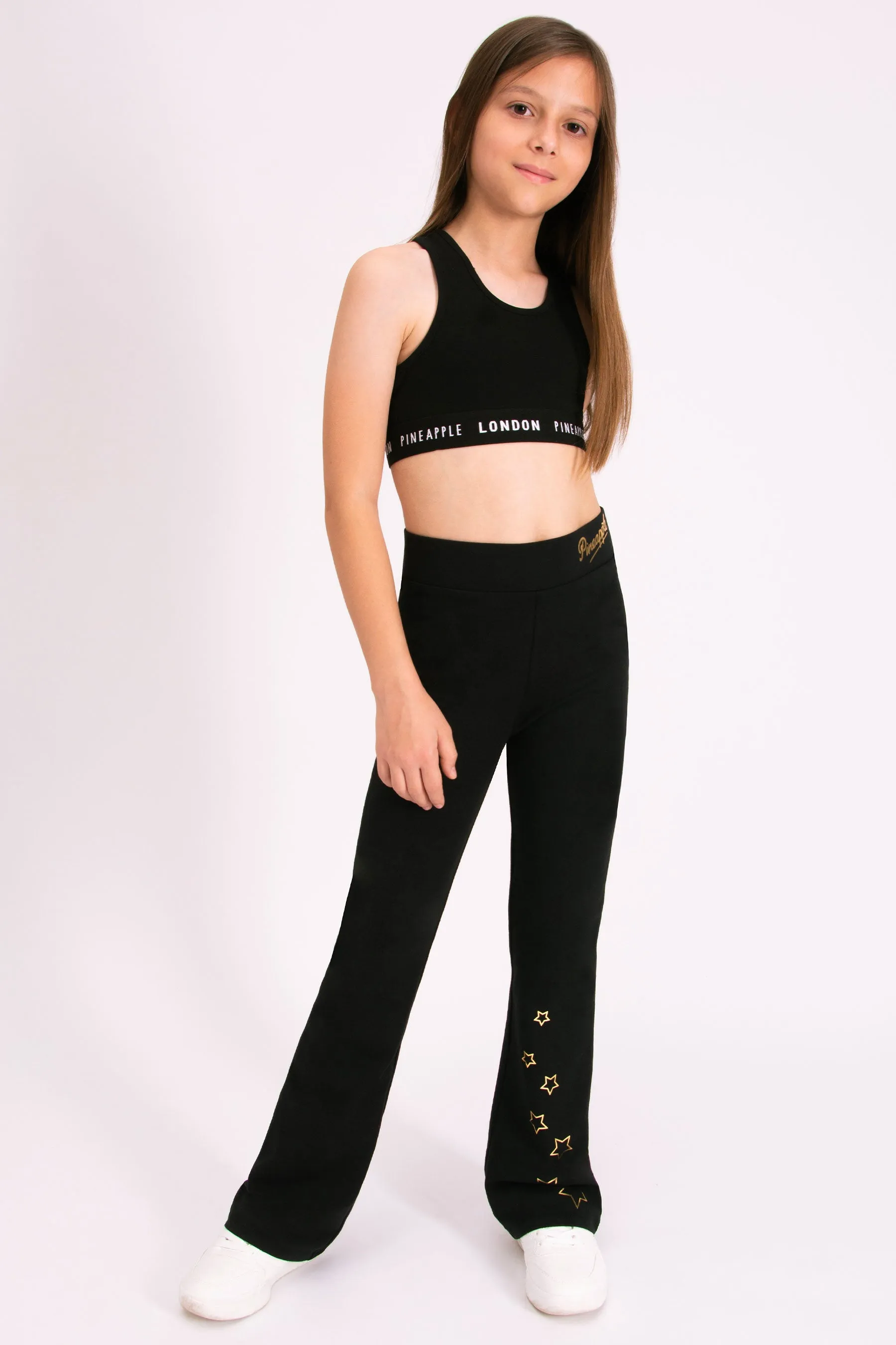 Flare Jersey Trousers with Stars